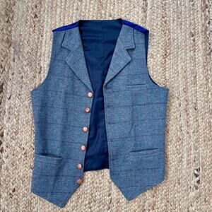 Vintage 60s men’s button down vest